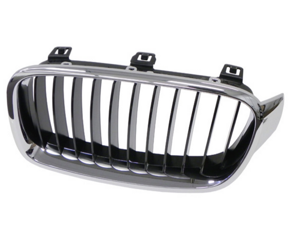 BMW F30 3-Series Front Hood Grill OEM 51137260497 or 51137260498 (Sport Line) BMW