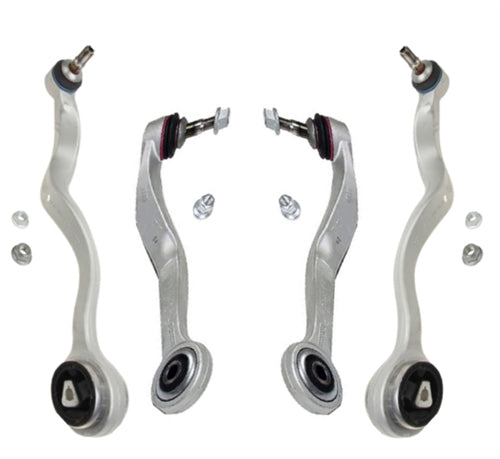 BMW E60 5-Series 4 Piece Front Control Arm Kit OEM