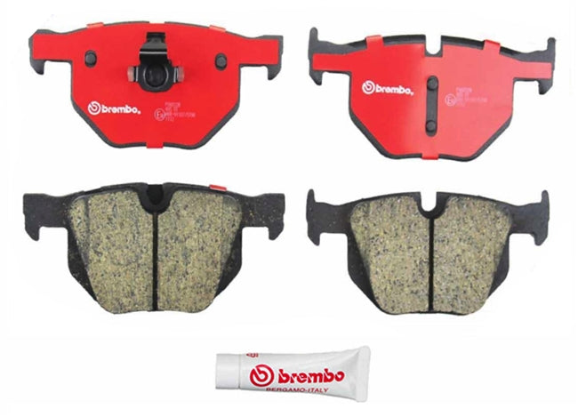 BMW X5 Rear Ceramic Brake Pad Set By Brembo 34216776937 or 34216768471