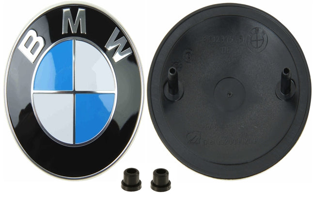 BMW E46 3-Series BMW Hood Emblem W/ Grommets OEM 51148132375
