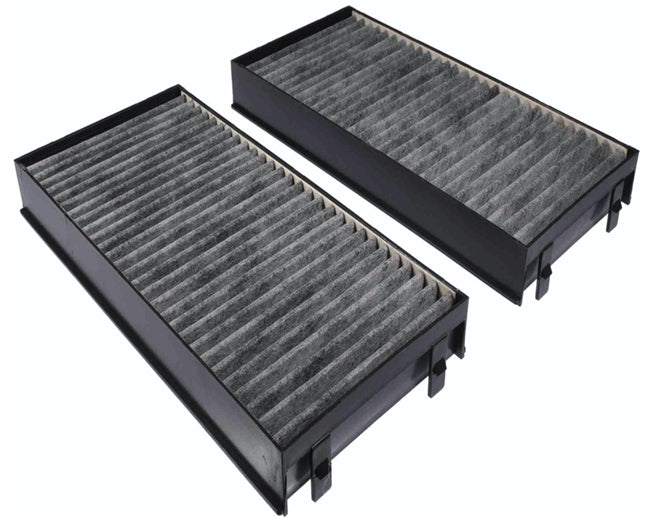 thumbnail image 2 of Original Performance Cabin Air Filter Set For BMW 2013-2019 F07, F10, F12, F13, F01, F02, F04 – Carbon Media, 81906037 2 of 5