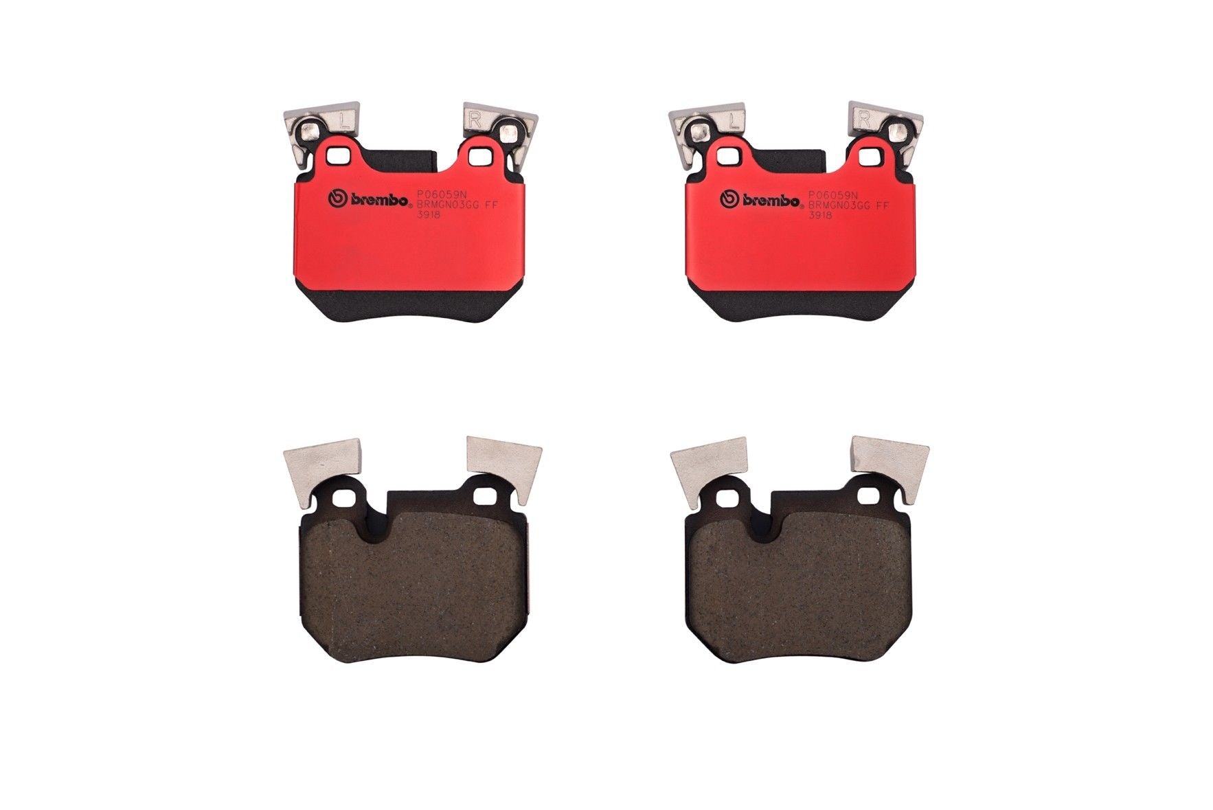 BMW 135i Rear Ceramic Brake Pads By Brembo 34216791421