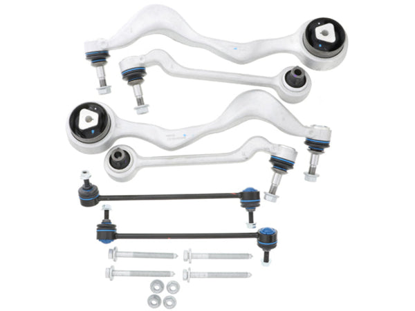 BMW E90/E92/E93 3-Series 6 Piece Front Control Arm Kit By Meyle HD Suspension Meyle HD 325i 2006