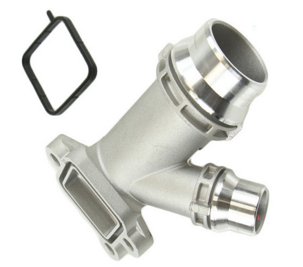 BMW E9X 335d Coolant Connector Flange By Rein 11127806196 (Aluminum Upgrade) Engine Cooling Rein 335d 2009-2011