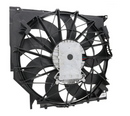 BMW X3 Auxiliary Fan By Denso 17113442089 (600 Watt) Engine Cooling Denso X3 2.5i 2004-2005