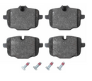 BMW F10 550i,550 xDrive Rear Brake Pad Set OEM 34216857805 Brake Parts Jurid 550i 2011-2013