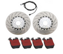 BMW F80/F82 M3 & M4 Front Brake Kit W/ Pads & Sensor 34112284809 & 34112284810 Brake Parts OEMBIMMERPARTS KIT M3 2015-2018