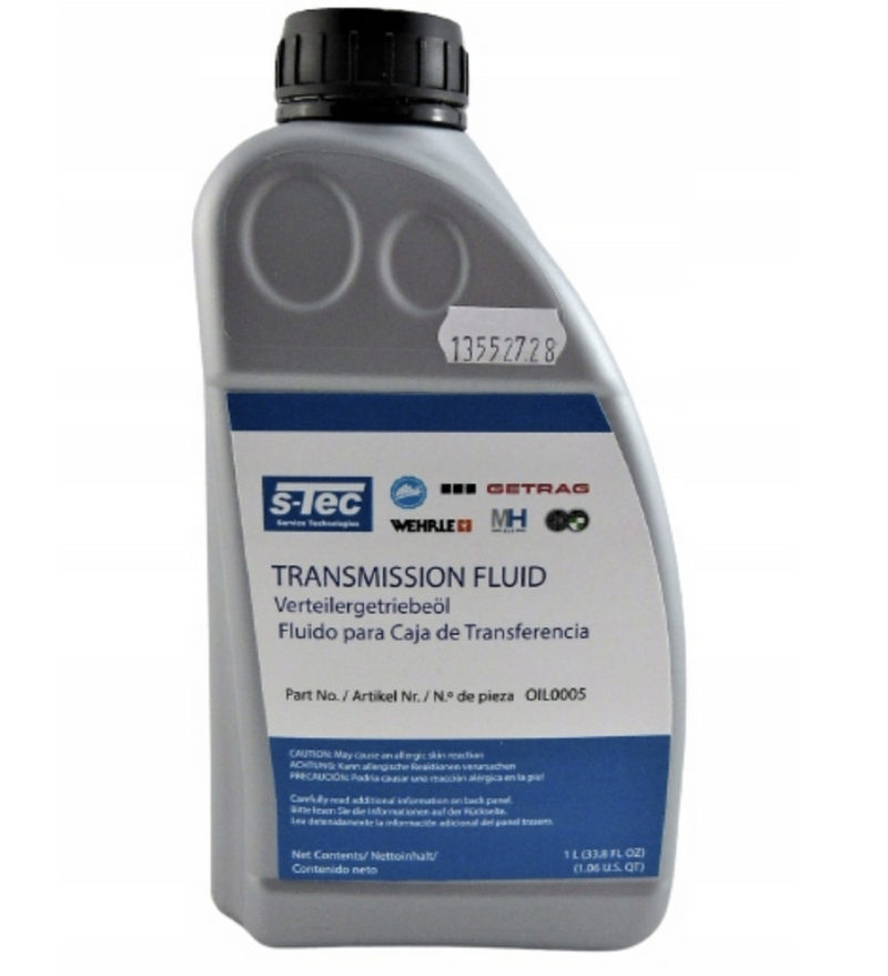 BMW DTF1 Transfer Case Fluid (1 Liter) - OEM Shell 83222409710 Stec