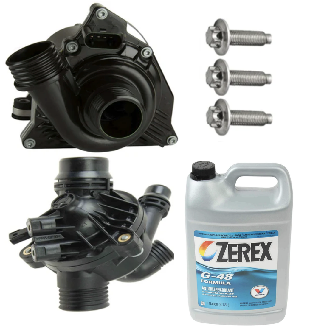BMW X5 With 4-Zone or Adaptive Drive Electric Water Pump Kit OEM ...