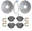 BMW G20 330i Rear Brake Kit W/ Ceramic Pads By Zimmermann 34216882245 & 34216882246 Brake Parts OEMBIMMERPARTS KIT 330i 2019-2024