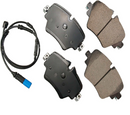 BMW G01 X3 & X4 Front Ceramic Brake Pad Set By Akebono 34106884497 Brake Parts Akebono X3 sDrive 2019-2022