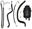 BMW E39 5-Series Power Steering Hose Kit W/ Reservoir (6Cyl) Steering & Transmission OEMBIMMERPARTS KIT 525i 2001-2003