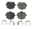 BMW G30 5-Series Rear Ceramic Brake Pad Set By PowerStop 34216892642 or 34216870552 Brake Parts PowerStop 530e 2018-2020