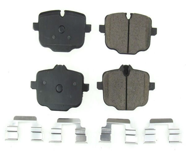 BMW G30 5-Series Rear Ceramic Brake Pad Set By PowerStop 34216892642 or 34216870552 Brake Parts PowerStop 530e 2018-2020