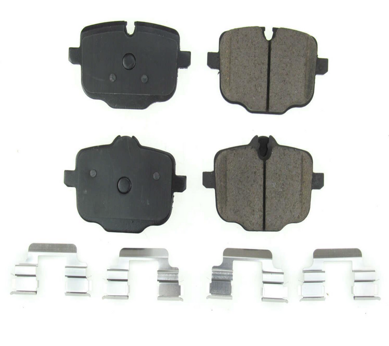 BMW G30 5-Series Rear Ceramic Brake Pad Set By PowerStop 34216892642 or 34216870552 Brake Parts PowerStop 530e 2018-2020