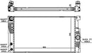 BMW F10 528i Engine Cooling Radiator By Nissens 17118672011 (2012-2016) Engine Cooling Nissens