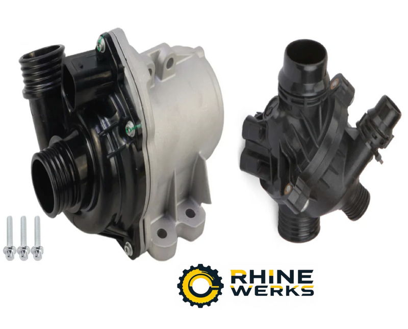 BMW 535i / xi / xdrive Electric Water Pump & Thermostat Kit By RhineWerks 11515A05704 RhineWerks
