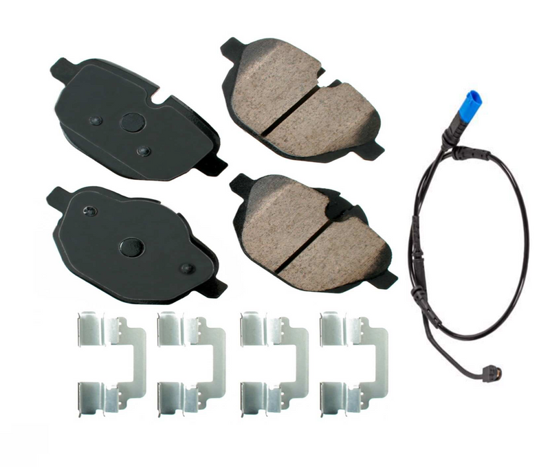 BMW G01 X3 & X4 Rear Ceramic Brake Pad Set By Akebono 34216885452 Akebono