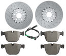 BMW F85 X5 M Rear Brake Kit By DFC 34212284903 & 34212284904 (Stage1) Brake Parts OEMBIMMERPARTS KIT X5 M 2015-2018