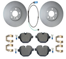 BMW G01 X3 & X4 Rear Brake Kit W/ Pads & Sensor By Zimmermann Brake Parts OEMBIMMERPARTS KIT X3 sDrive 2019-2023