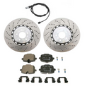 BMW F10 M5 Rear Brake Kit W/ Pads & Sensor OEM 34212284103 & 34212284104 Brake Parts OEMBIMMERPARTS KIT M5 2013-2016