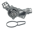 BMW E46 3-Series Engine Coolant Thermostat W/ Housing By Uro 11537509227 (Aluminum Upgrade) Engine Cooling Uro Parts