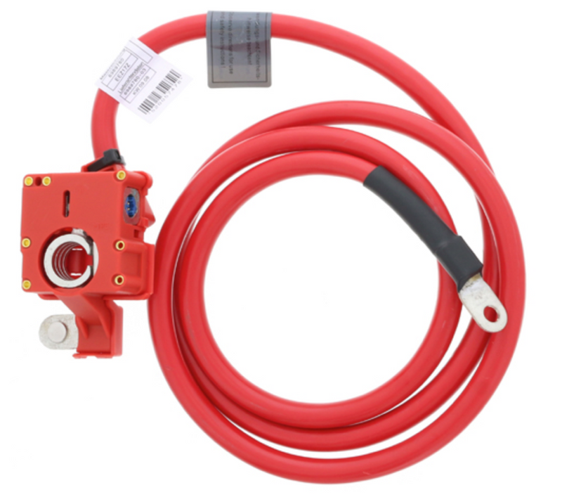 BMW E60 5-Series Positive Battery Cable-Battery Terminal to Under-Floor Cable 61126989780 Bapmic