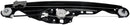 BMW E60/E61 5-Series Rear Window Regulator By Dorman 51357184745 or 51357184746 Body Electrical & Mechanical Dorman