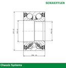 BMW E46 325xi & 330xi Front Wheel Bearing OEM 31221095702 Driveline & Axle F.A.G. Bearings