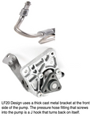 BMW E46 3-Series Rebuilt LF20 Power Steering Pump 32416760036 Steering & Transmission Cardone