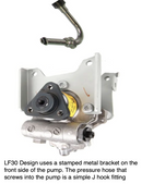 BMW E46 3-Series Rebuilt LF30 Power Steering Pump 32416756582 Steering & Transmission Cardone