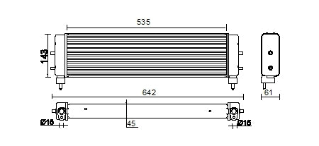 BMW G30 M5 Engine Oil Cooler Assembly W/ Seals OEM 17212284260 Behr