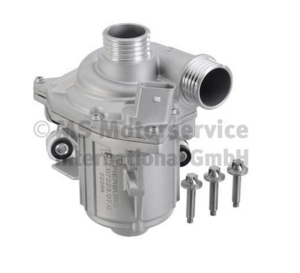 BMW X5 Electric Water Pump & Bolts By Pierburg With Adaptive Drive or 4Zone 11519894484 (Upgraded Housing) Pierburg