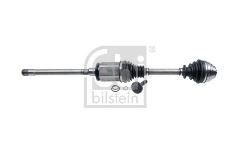 BMW F30 3-Series xDrive Front Passenger Side Axle Assembly By Febi 31607597694 Febi Bilstein