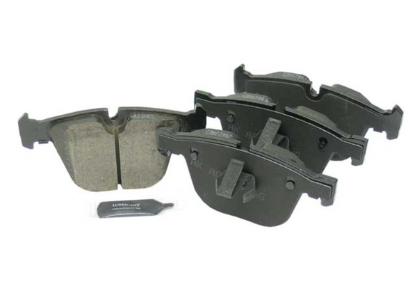 BMW F15 X5 xDrive50i Rear Ceramic Brake Pad Set By Akebono 34216857117 Akebono