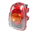 Mini Cooper Rear Tail Light W/ Yellow Turn Signal By Depo 63212757009 or 63212757010 Body Electrical & Mechanical Depo Mini Cooper 2007-2010 Rear Drivers Side