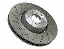 BMW E60 M5 Front Brake Rotor By Zimmermann 34112282805 or 34112282806 Brake Parts Zimmermann