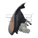 BMW E46 3-Series Front Turn Signal Yellow W/ Black Trim 63137165859 or 63137165860 Body Electrical & Mechanical TYC Genera