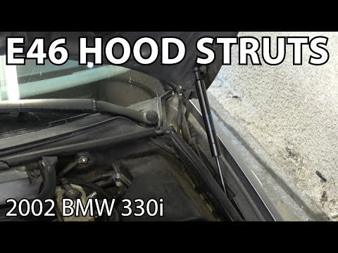 Hood gas spring damper for BMW F10 F11 F18 7206644