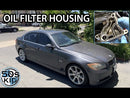 BMW 128i Covertible Oil Filter Housing Assembly W/ OEM Filter By RhineWerks 11428642283 Engine Mechanical RhineWerks