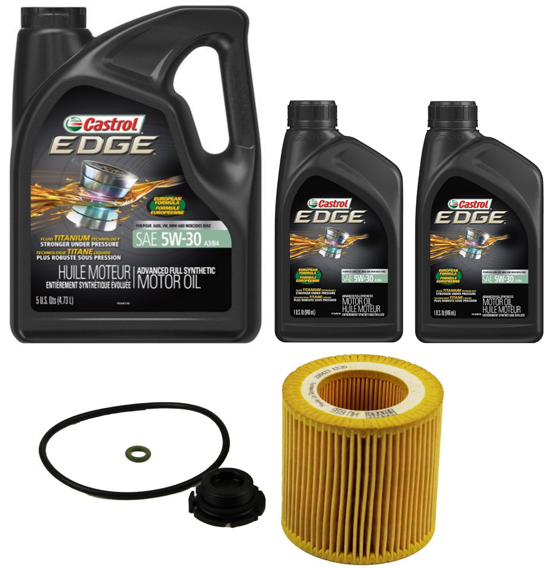 thumbnail image 2 of Castrol Complete Oil Change Kit For BMW R1200 GS (2010+) – Includes Oil, Filter & Air Filter 2 of 14