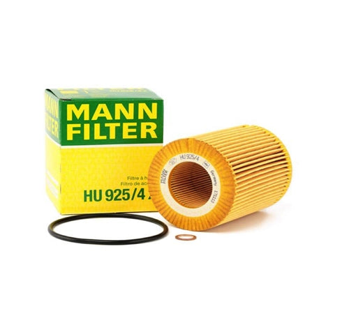 BMW E39 5-Series Oil Filter Kit OEM 11427512300 Mann