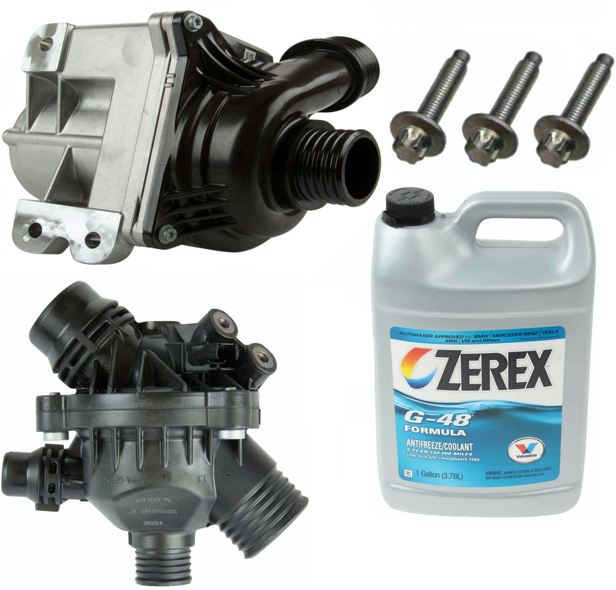 Electric Water Pump With Thermostat For BMW 335i 535i X1 X3 X5 – 11517632426