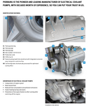 BMW E60 535i & xdrive Electric Water Pump W/ Bolts By Pierburg 11515A05704 (Upgrade) Engine Cooling Pierburg
