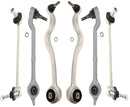 BMW E39 5-Series 6 Piece Front Control Arm Kit By Delphi Suspension Delphi 528i 1997-2000
