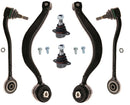 BMW E53 X5 Front Control Arm Kit 6 Piece OEM Suspension Lemforder X5 3.0i 2001-2006