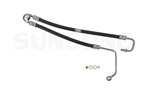 BMW E39 5-Series Power Steering Hose Pump To Rack By Sunsong 32411096731 Sunsong
