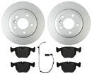 BMW F15 xDrive50i Stage 1 Front Brake Kit W/ Ceramic Pads & Sensor 34116886481 Brake Parts OEMBIMMERPARTS KIT X5 xDrive50i 2014-2017