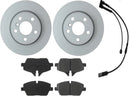 Mini Cooper Front Brake Kit With Ceramic Pads & Sensor 34116866295 Stage 2 Brake Parts OEMBIMMERPARTS KIT Mini Cooper 2014-2021 F56