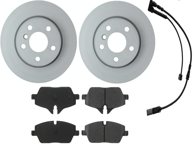 Mini Cooper Front Brake Kit With Ceramic Pads & Sensor 34116866295 Stage 1 OEMBIMMERPARTS KIT